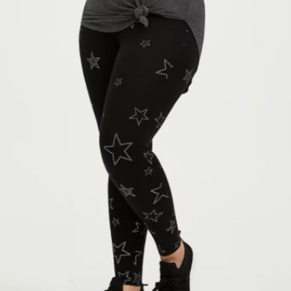 COPY - TORRID STAR LEGGINGS NEW 5X